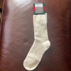 NWT Authentic Gucc Suzanne Socks size Large